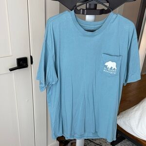 Onward Reserve Men's Short Sleeve Tee in Light Blue